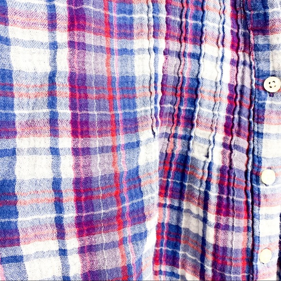 Old Navy Long Sleeve Plaid Button-Up - Picture 3 of 9